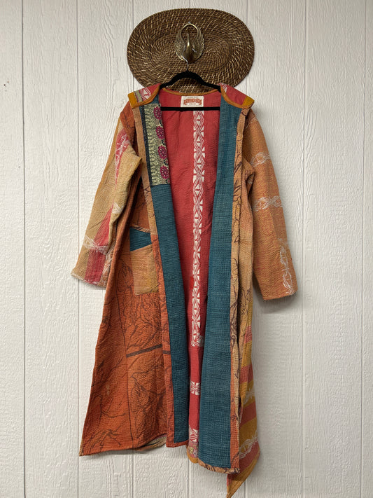 Fine Kantha Rising Sun Coat 1026 041