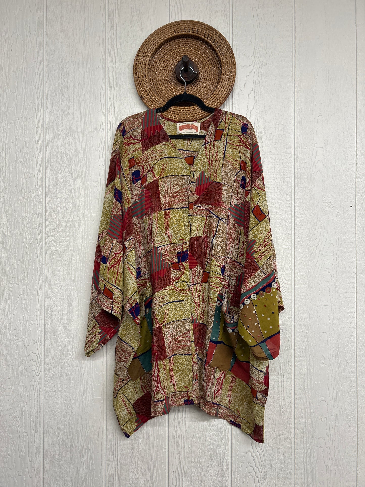 Crepe Sari Gaia Split Tunic 0226 026