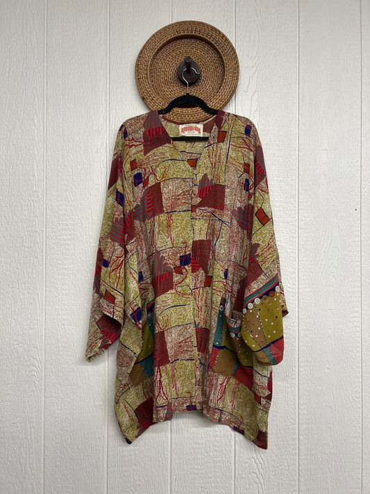 Crepe Sari Gaia Split Tunic 0226 026