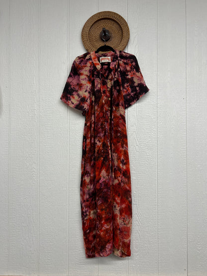 Crepe Sari Summer Woodstock Duster 0626 063