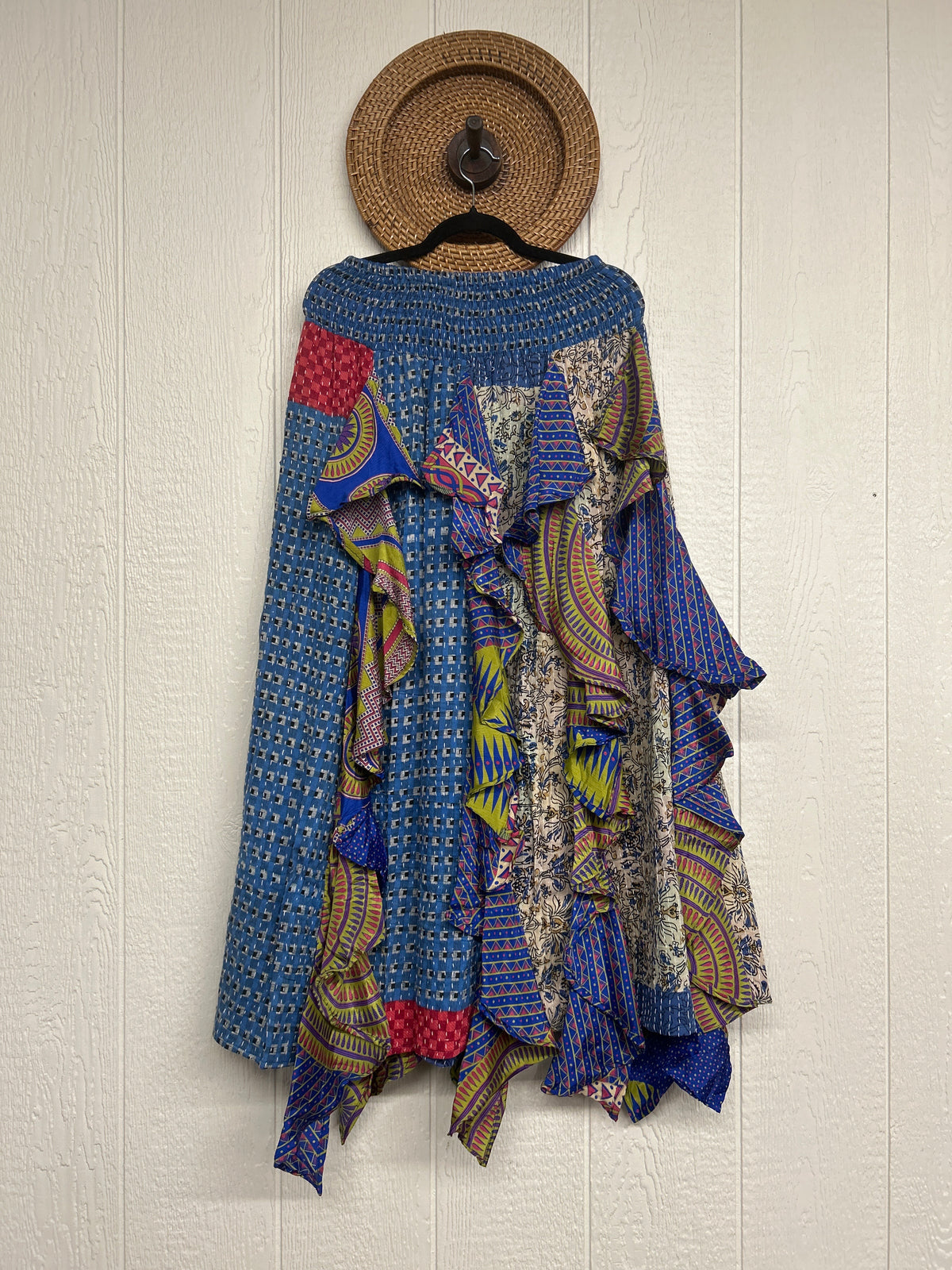 Pareo Kantha Willow Maxi Skirt 0826 076