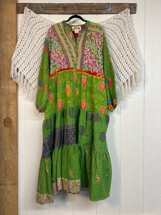 Pareo Kantha Luminous Maxi Dress 0126 221