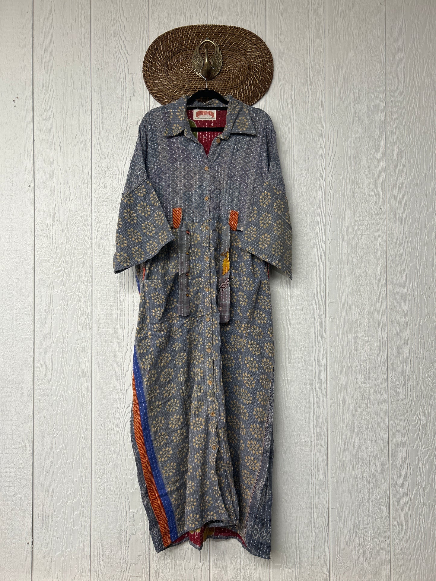 Pareo Kantha Gravity Duster Dress 0226 227