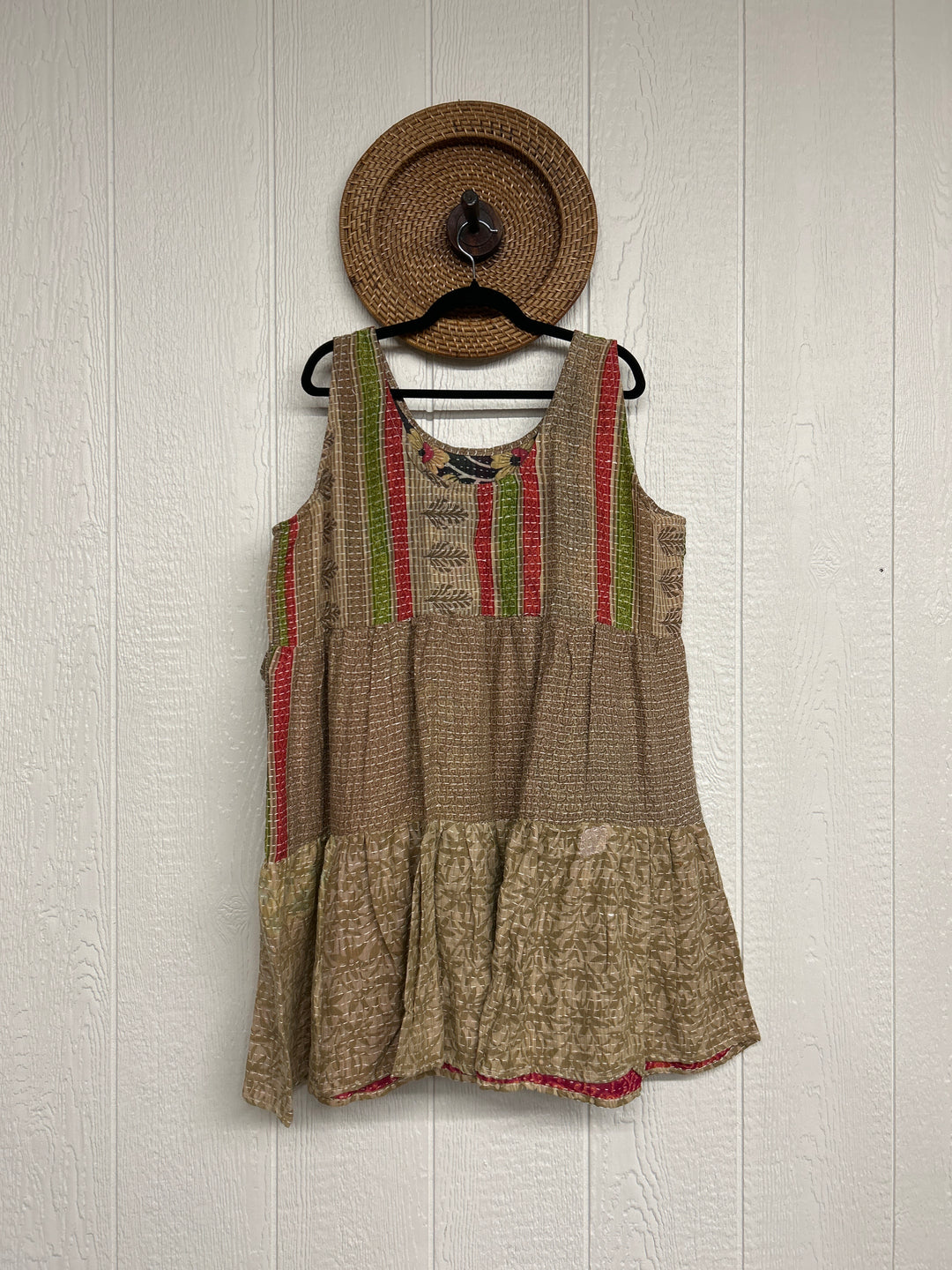 Kantha Meadow Mini Dress 0425 276