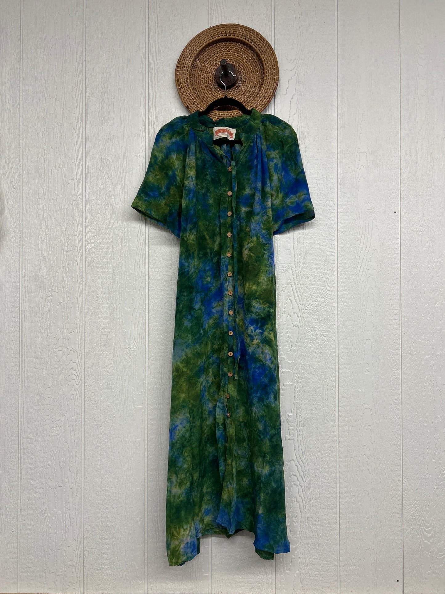 Crepe Sari Summer Woodstock Duster 0626 095