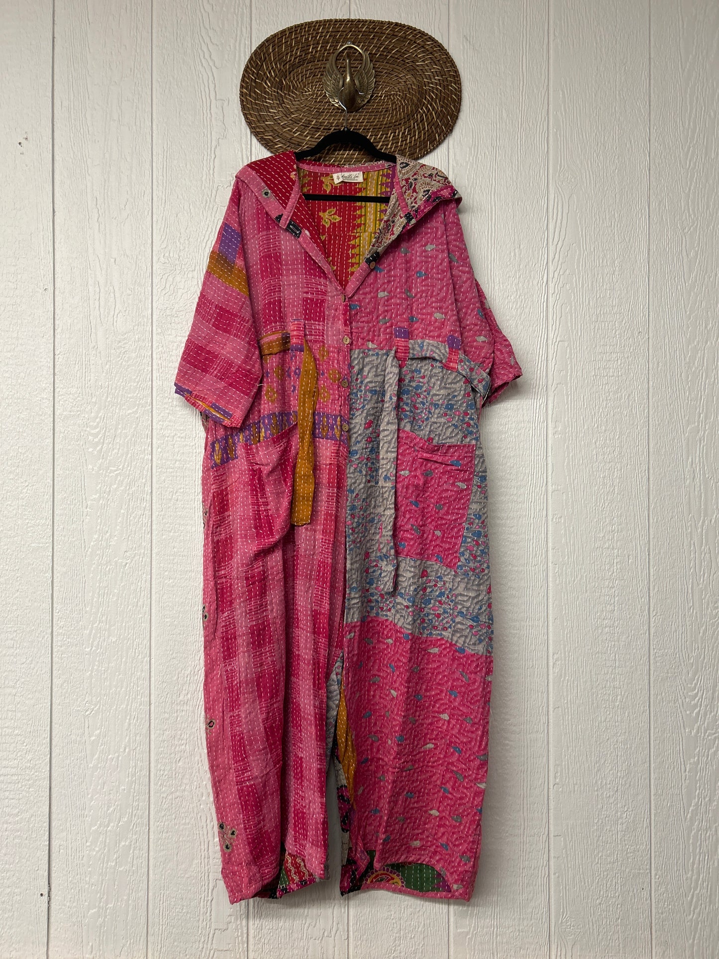 Kantha Zen Hoodie Jumpsuit 0925 141