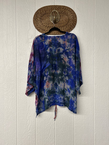 Crepe Sari Hi Lo Butterfly Top 0726 269