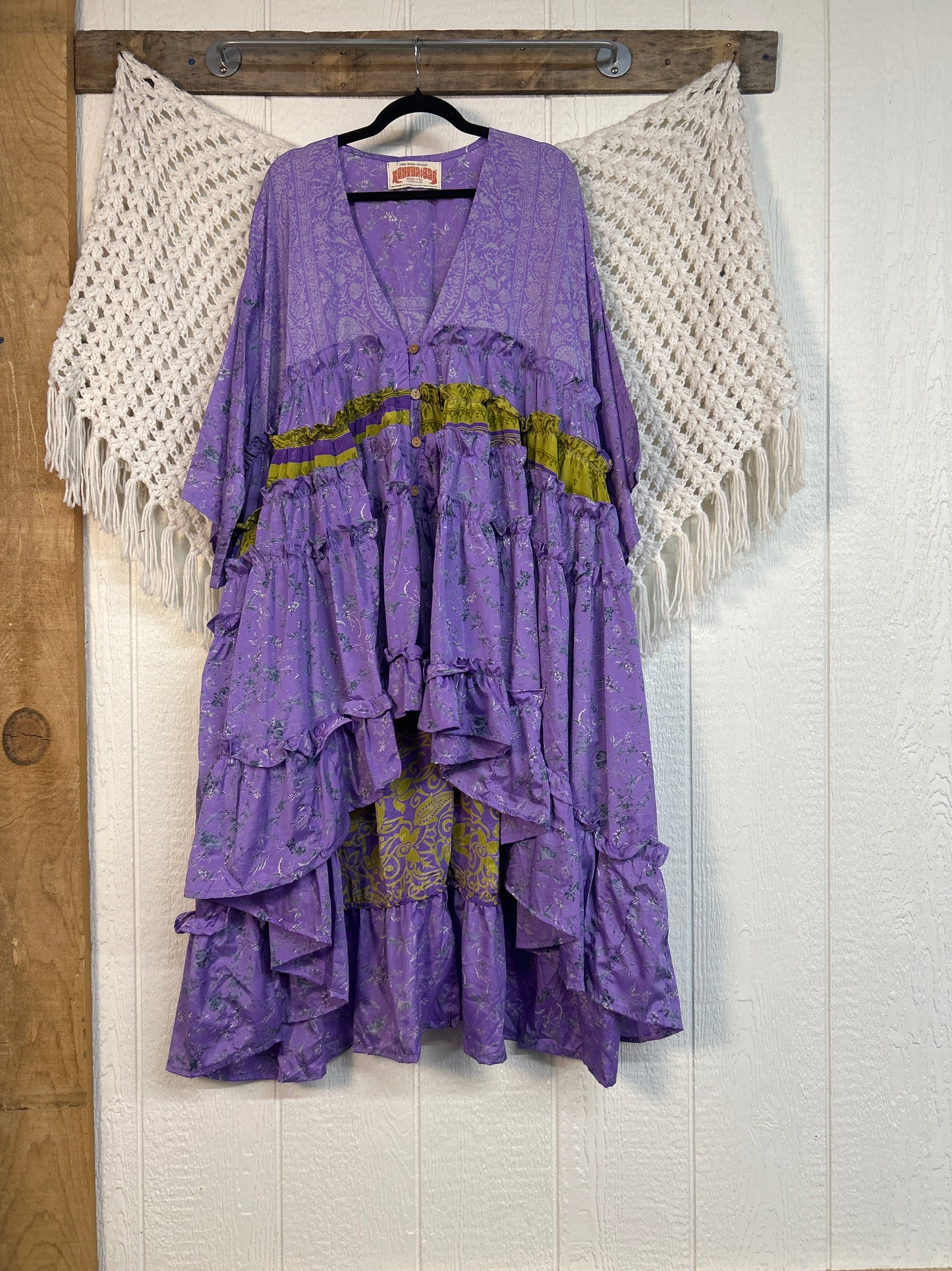 Rasgulla Sari Rhiannon Kimono 0826 107