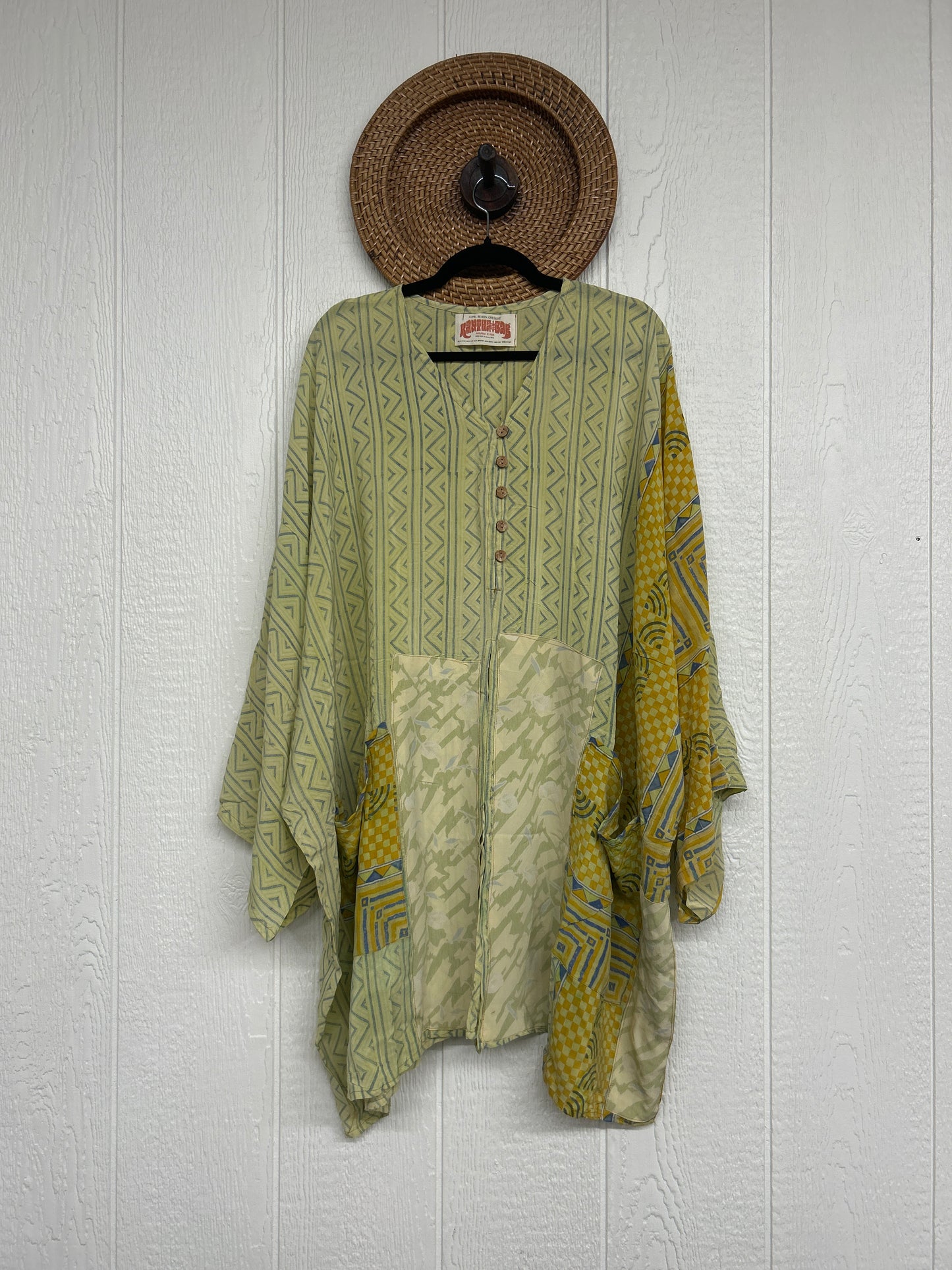 Crepe Sari Gaia Split Tunic 0226 152