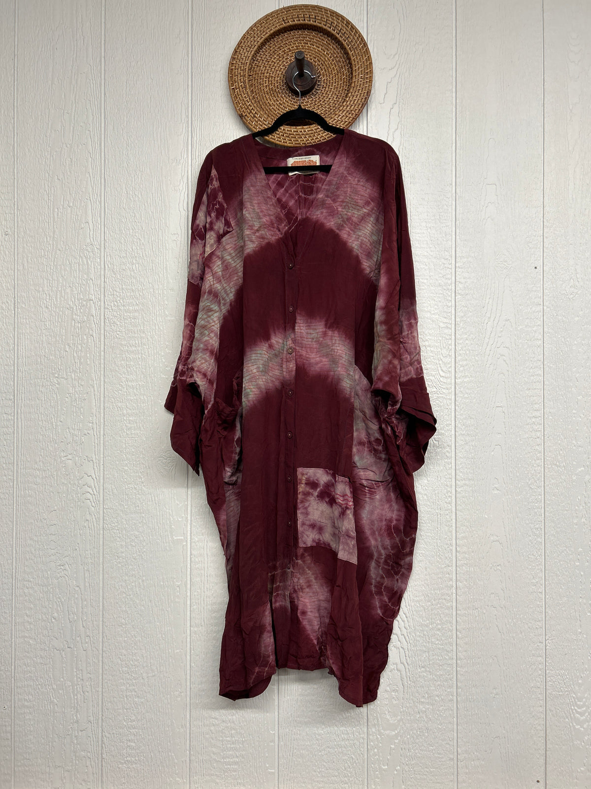 Crepe Sari Gaia Duster Dress 0826 147