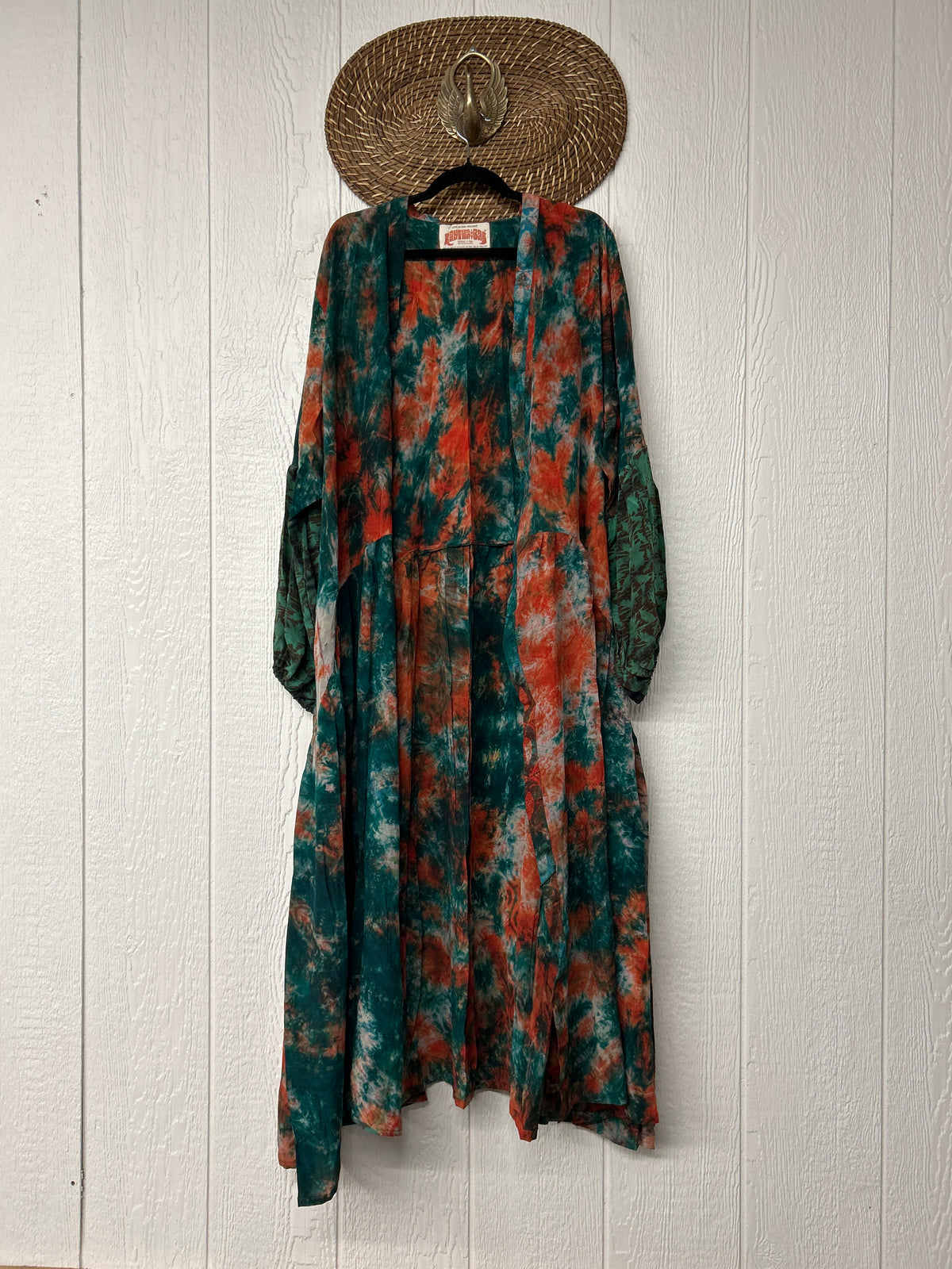 Crepe Sari Evermore Kimono 1026 095