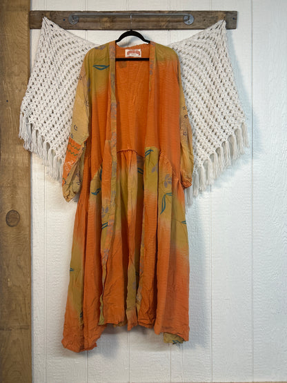 Crepe Sari Evermore Kimono 0326 022