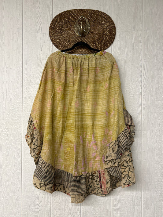 Pareo Kantha Wild Rose Skirt 0426 014