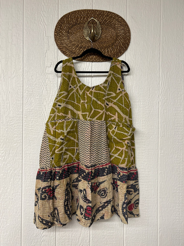 Kantha Meadow Mini Dress 0625 242