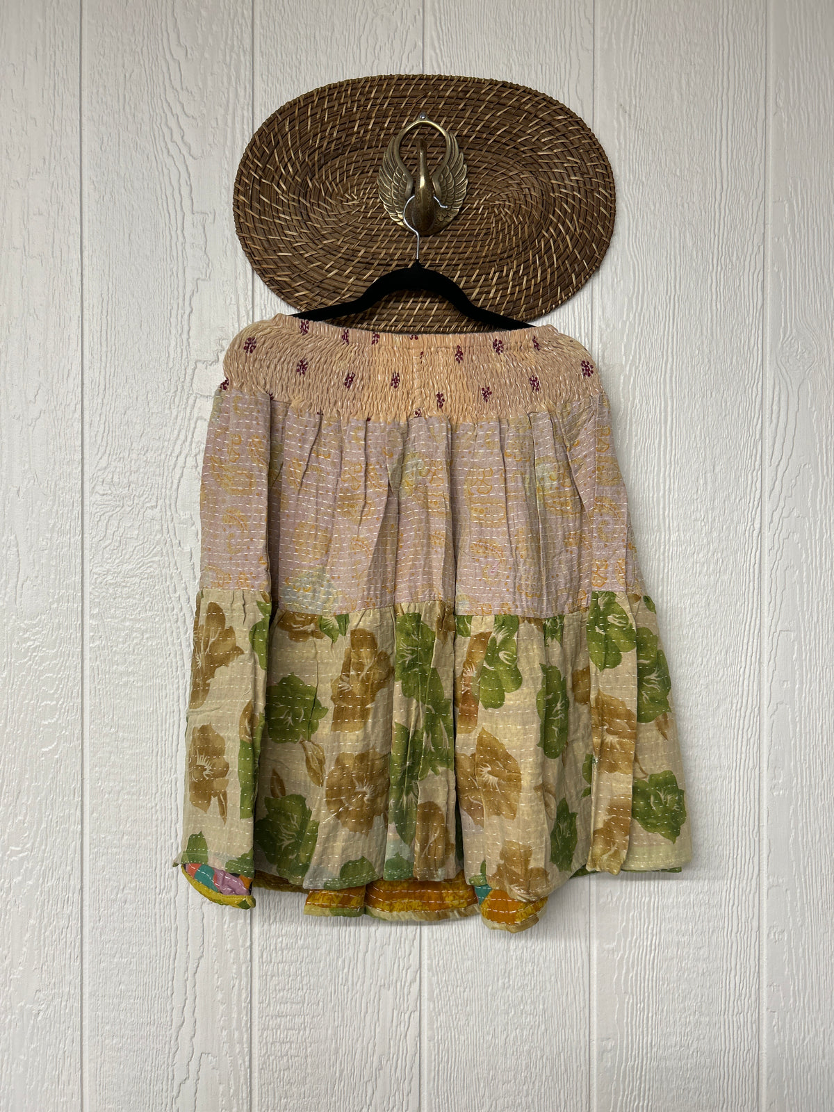 Pareo Kantha Meadow Skirt 0826 130