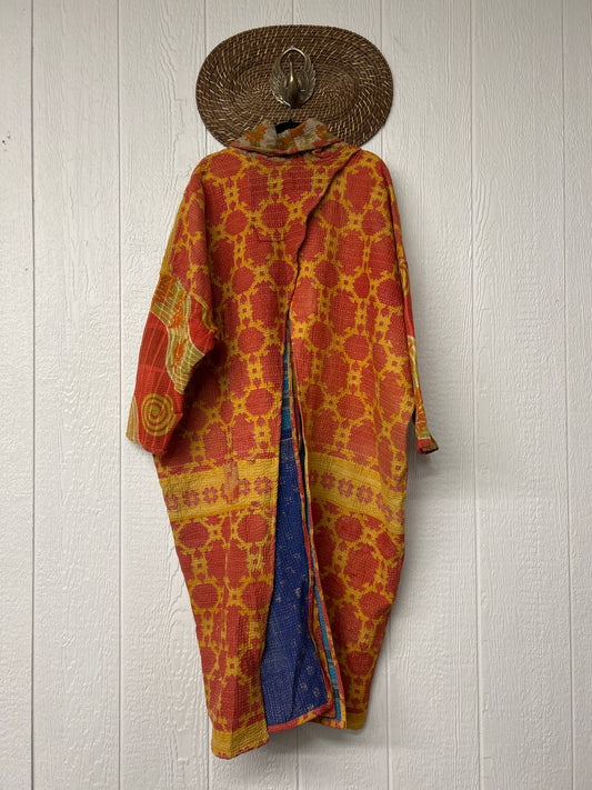 Fine Kantha Cowl Split Pullover 1225 073