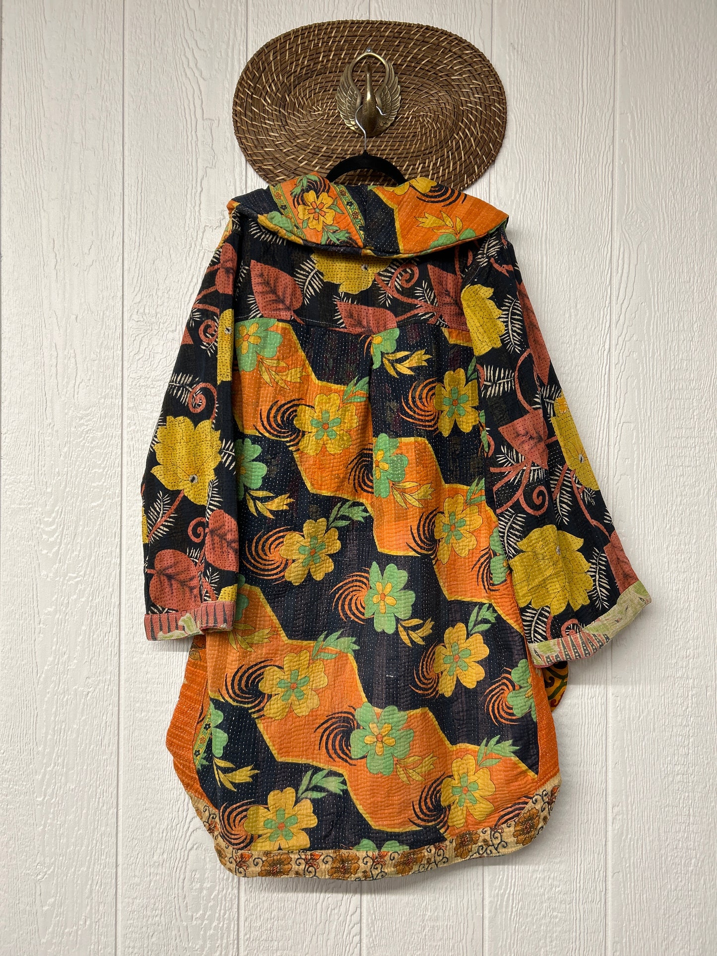 Fine Kantha Drifter Coat 1125 208