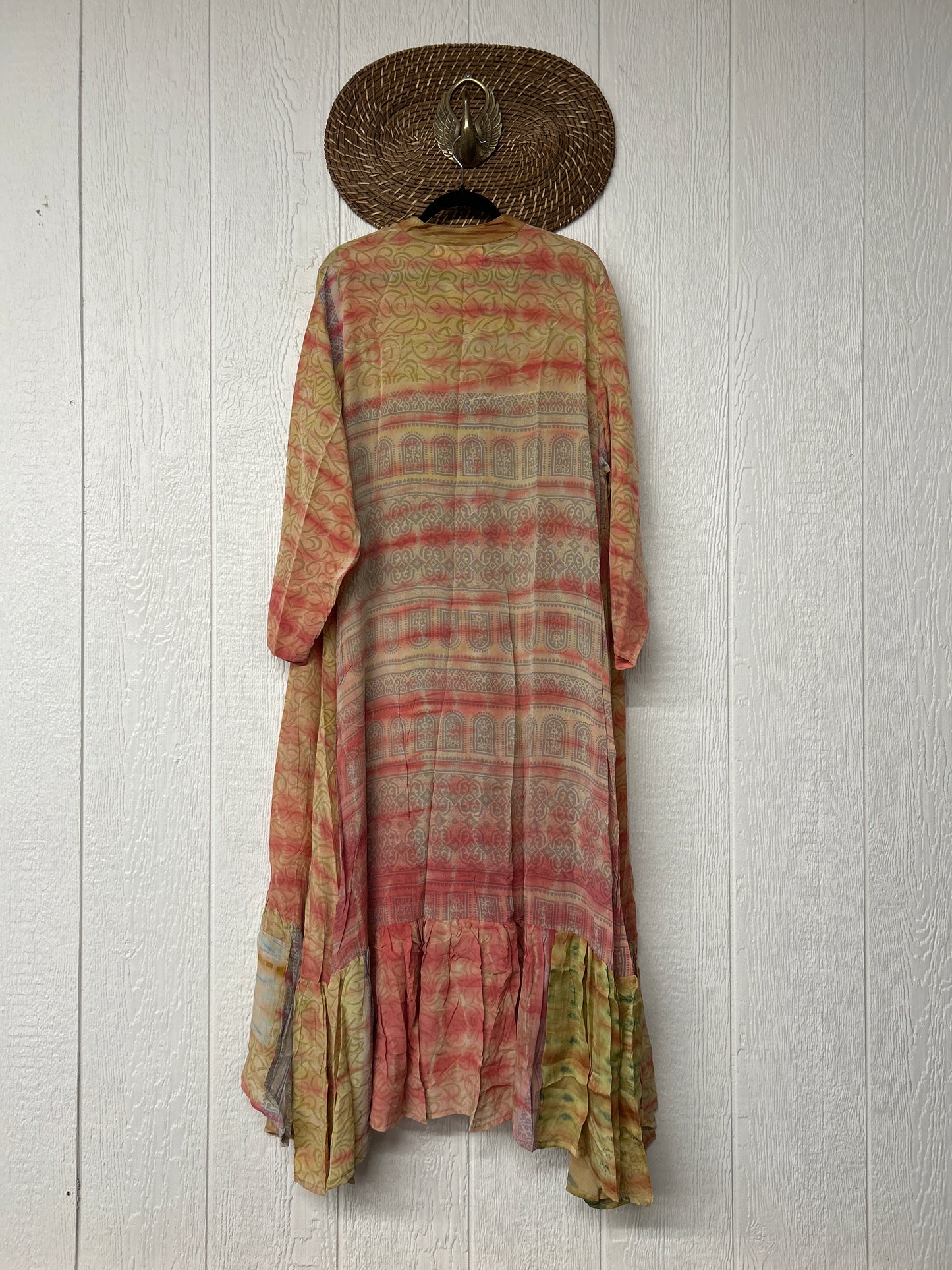 Crepe Sari Dahlia Duster Dress 0326 159