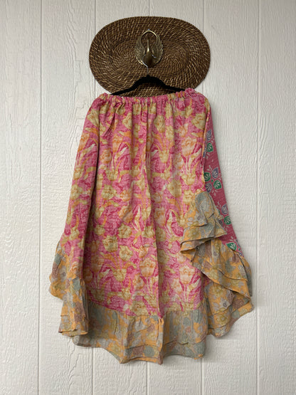 Pareo Kantha Wild Rose Skirt 0426 063