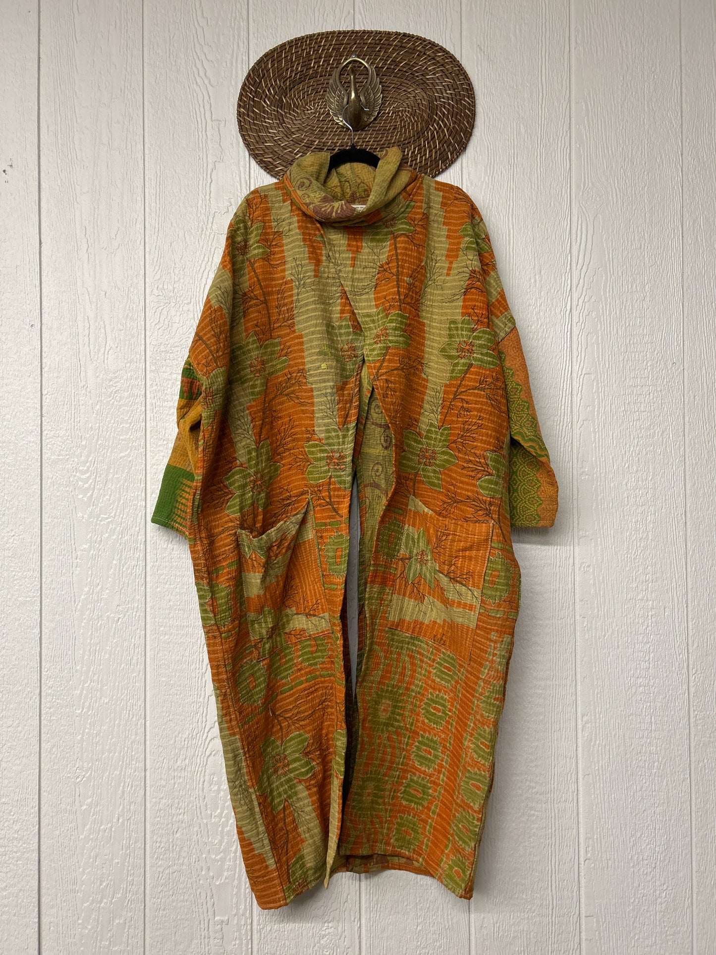 Fine Kantha Cowl Split Pullover 1225 110