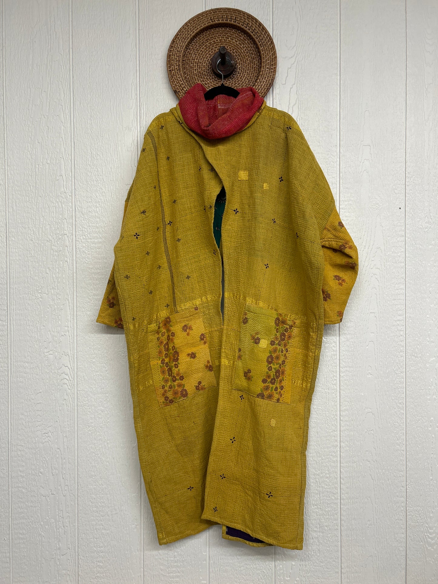 Fine Kantha Cowl Split Pullover 1225 179