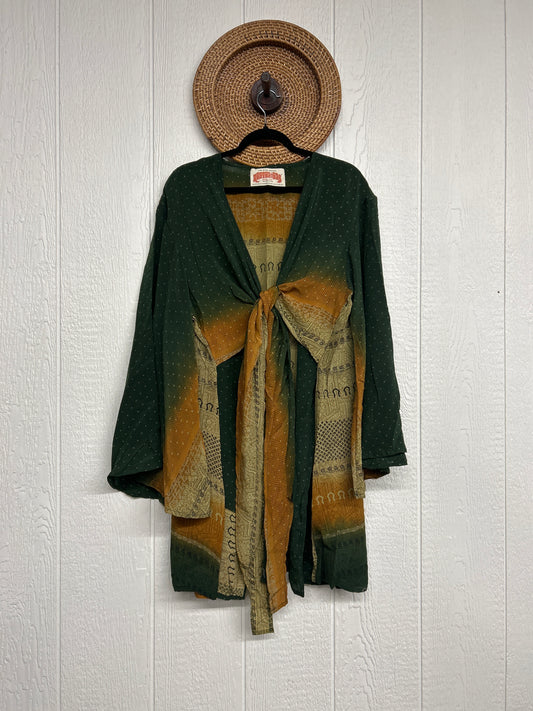 Crepe Sari Shortie Spellbound Kimono 0426 195
