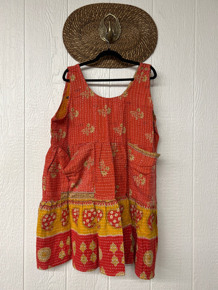 Kantha Meadow Mini Dress 0625 017