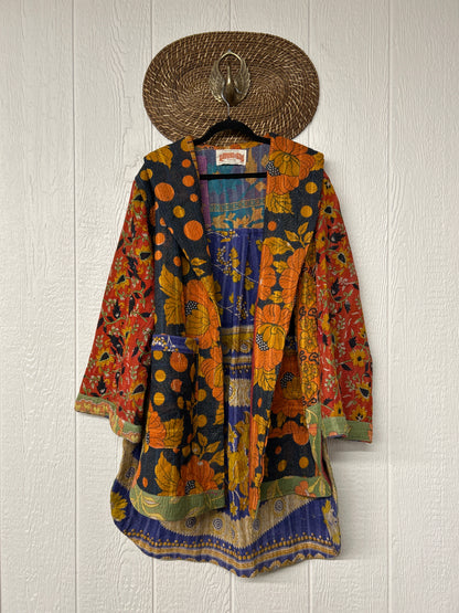 Fine Kantha Drifter Coat 1026 136