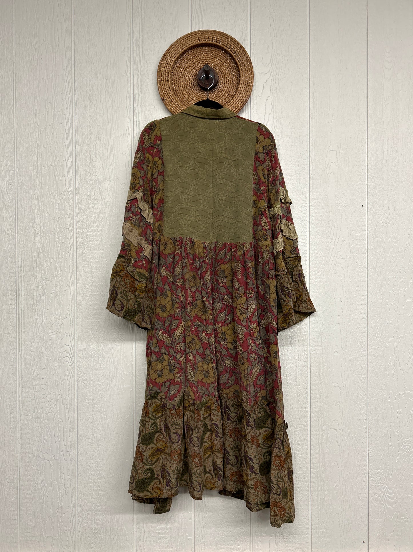 Crepe Sari Rhiannon Duster Dress 0226 271