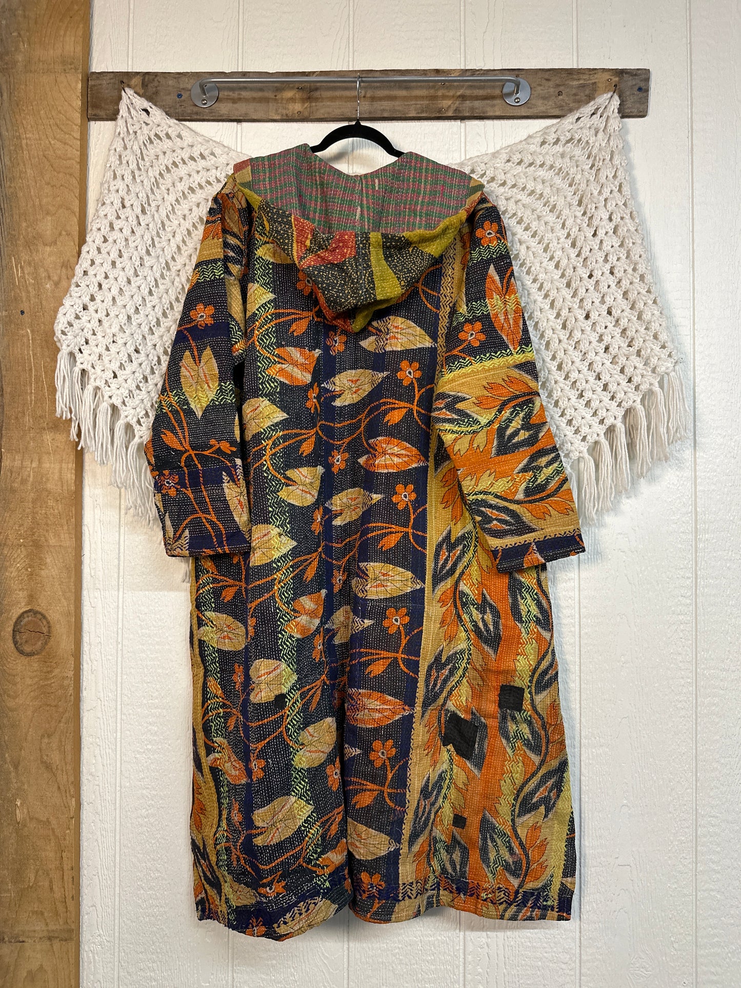 Fine Kantha Rising Sun Coat 1125 241