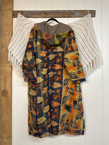 Fine Kantha Rising Sun Coat 1125 241