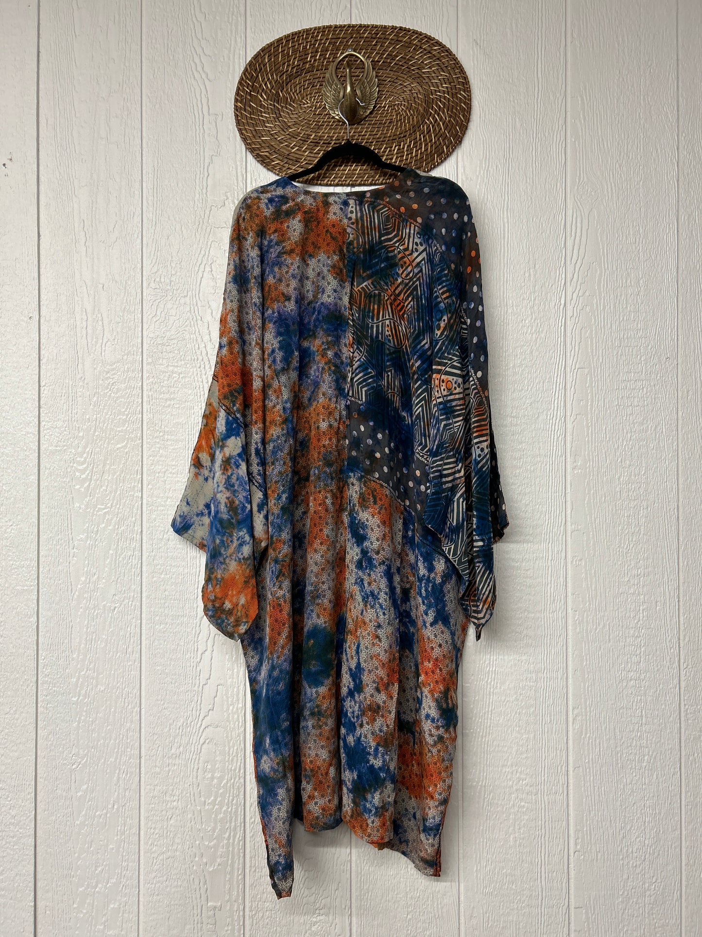 Crepe Sari Gaia Duster Dress 0426 180