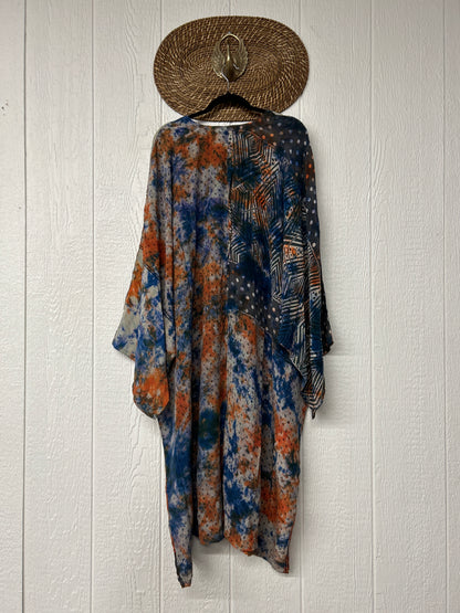 Crepe Sari Gaia Duster Dress 0426 180