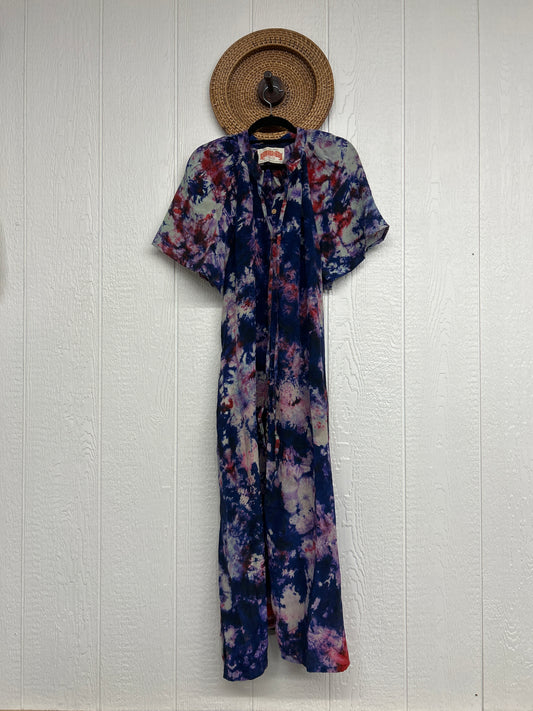 Crepe Sari Summer Woodstock Duster 0626 043