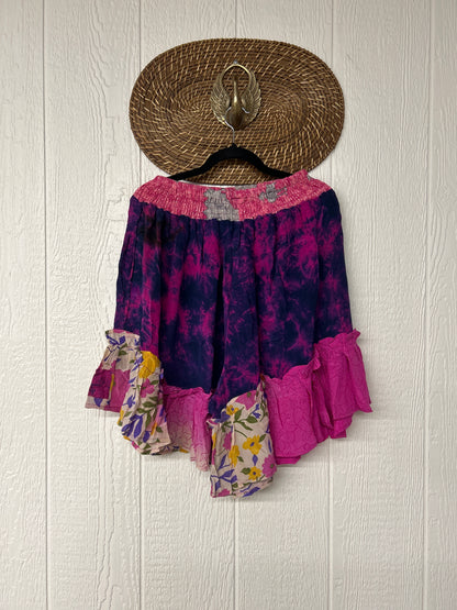 Crepe Sari Lover Cropped Culottes 0726 080