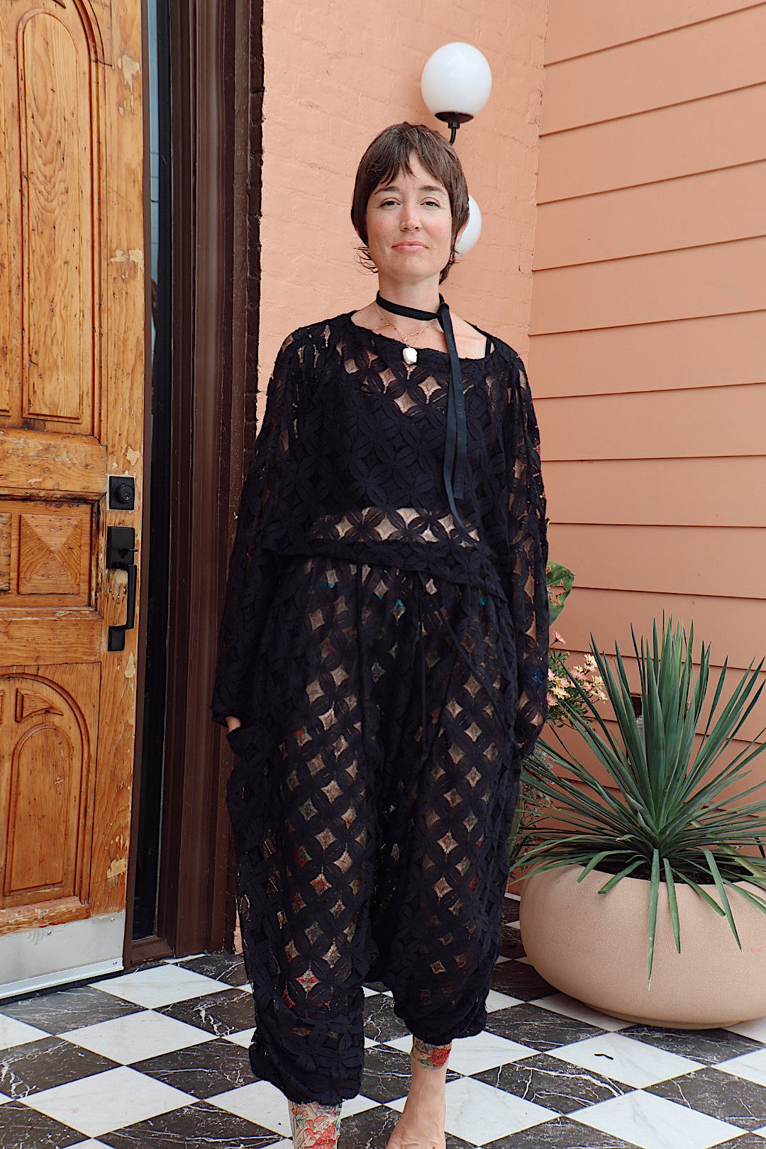 Crochet Be Still Harems - Black