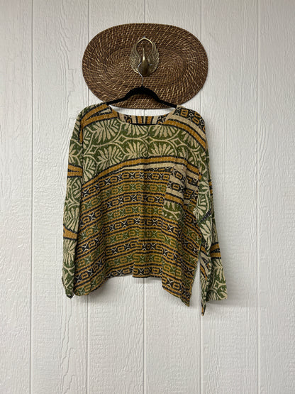 Pareo Kantha Wanderer Pocket Crop Top 0226 163