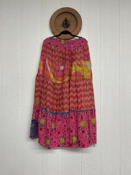 Pareo Kantha Lotus Maxi Skirt 0826 277
