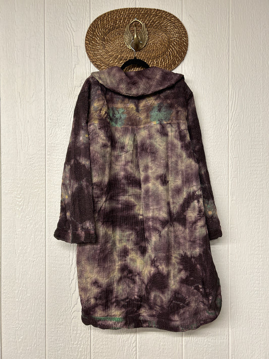 Fine Kantha Drifter Coat 1026 204