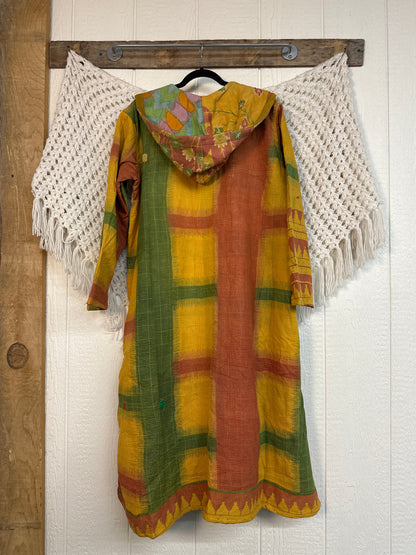 Fine Kantha Rising Sun Coat 1125 264