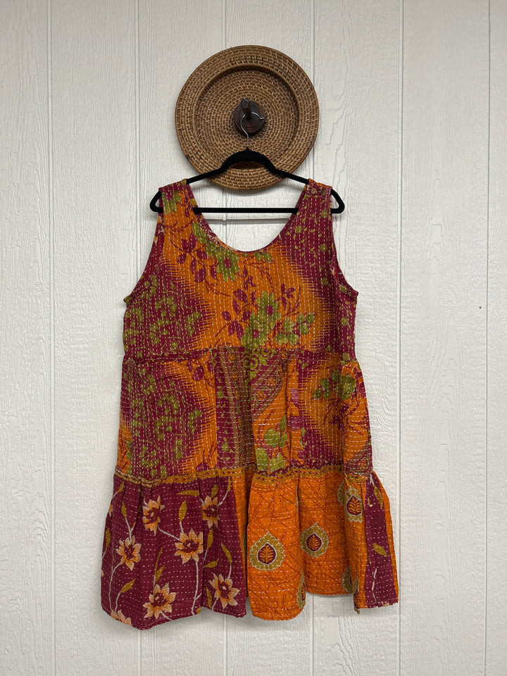 Kantha Meadow Mini Dress 0625 133