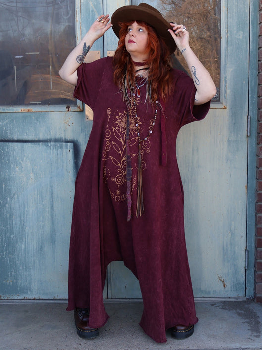 Kb Dream Jumpsuit - Burgundy