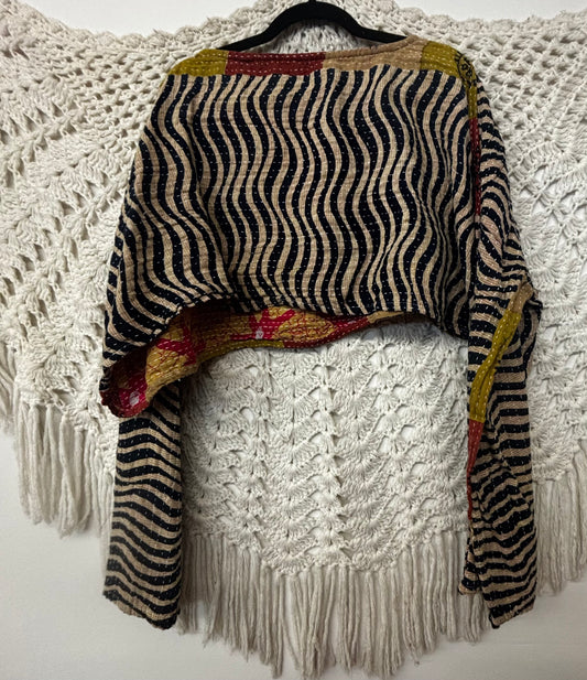 Pareo Kantha Abundance Crop Top R0226 001