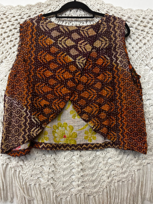 In Bloom Crop Tank Top R0226 001