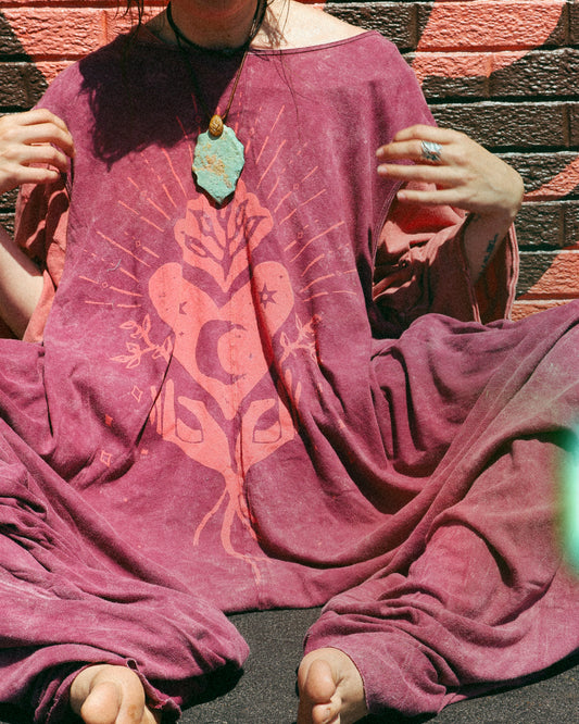 KB Dream Jumpsuit - Rooted Heart - Kantha Bae