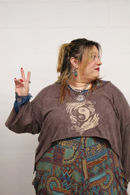 KB Dream Crop Tee - Held In Balance