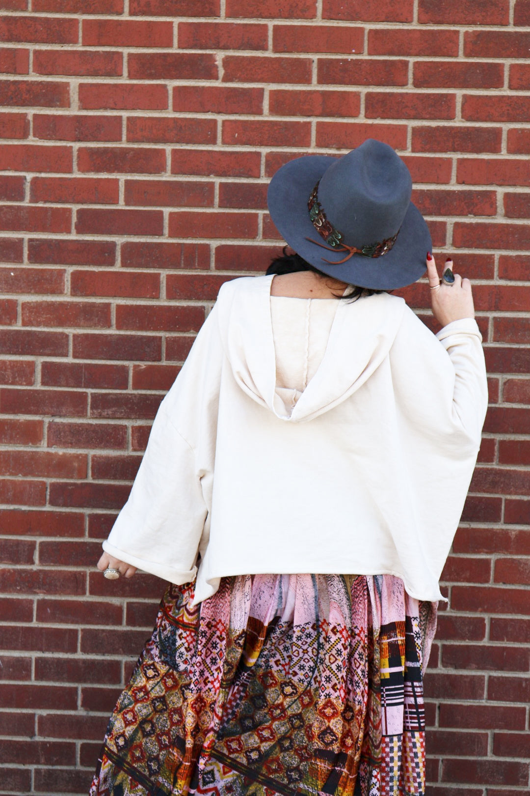 KB Dream Cropped Hoodie - Love