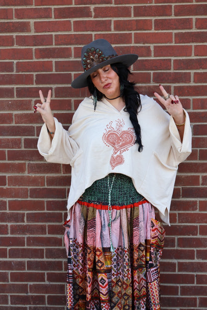 KB Dream Cropped Hoodie - Love