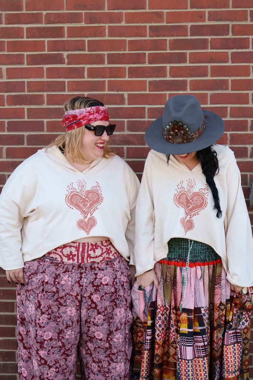 KB Dream Cropped Hoodie - Love