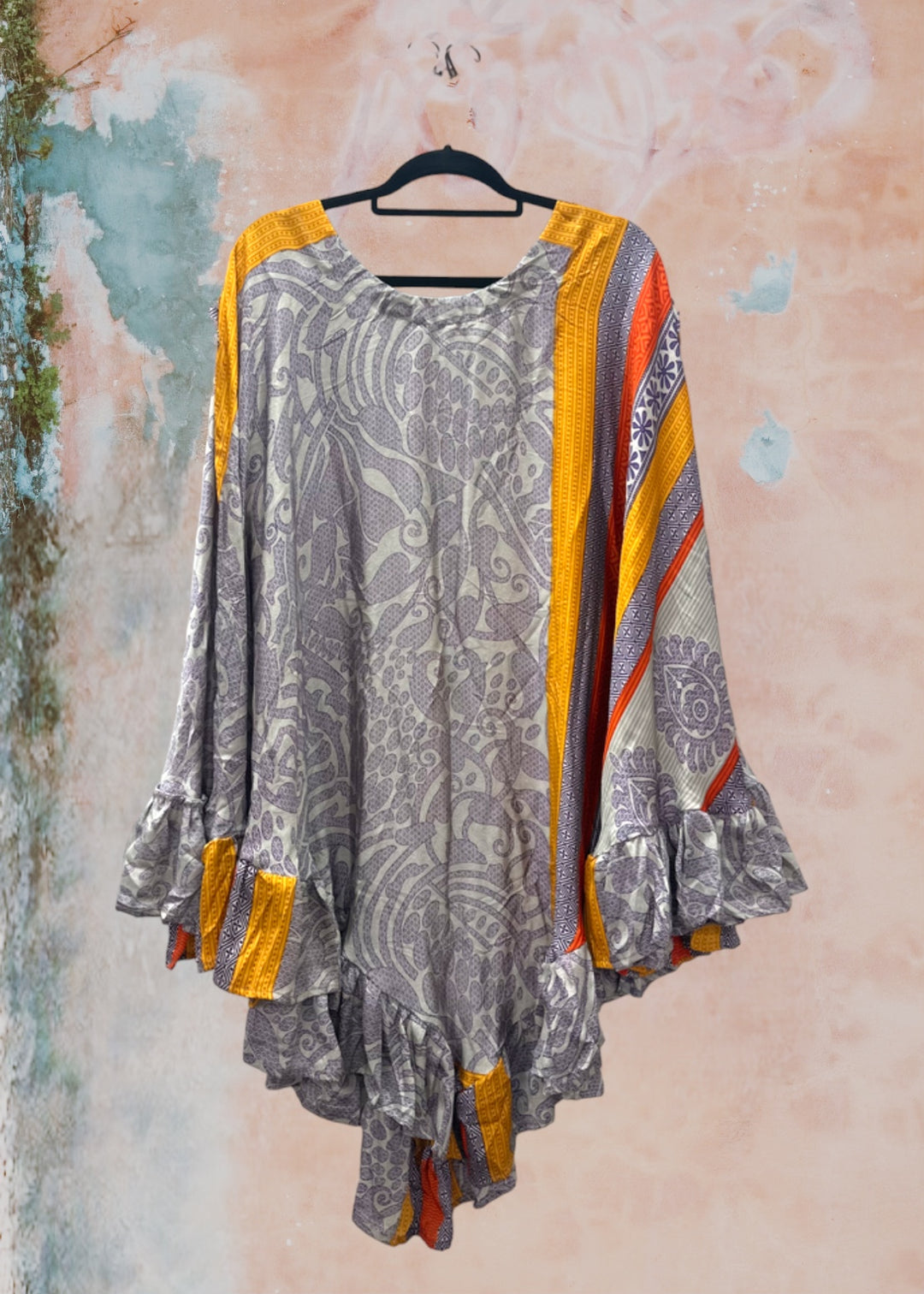 KB Silk Poncho 0824 036